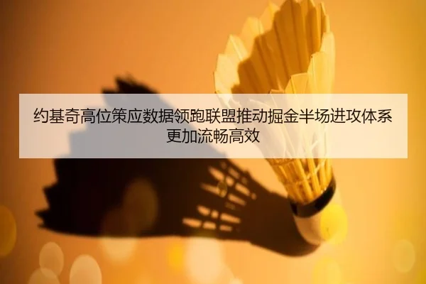 约基奇高位策应数据领跑联盟推动掘金半场进攻体系更加流畅高效